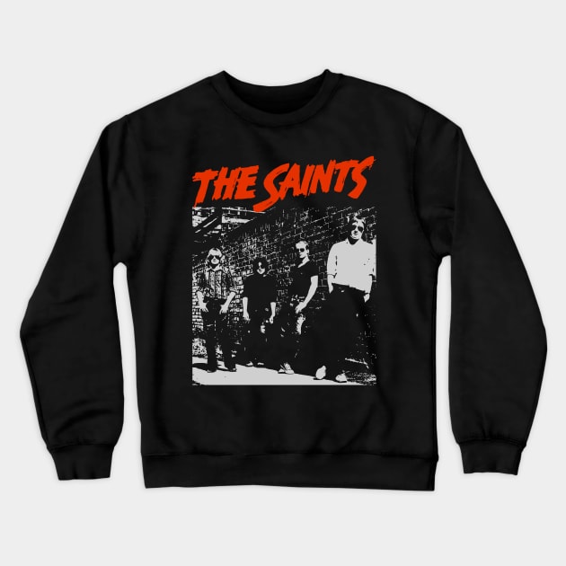 the saints Crewneck Sweatshirt by crocamasistudios